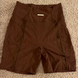 Gymshark Brown Bike Shorts